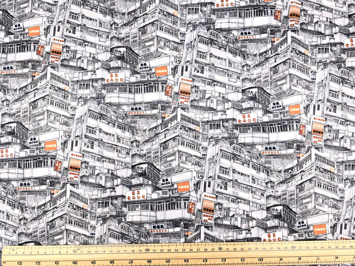 九龍城寨布 Kowloon Walled City