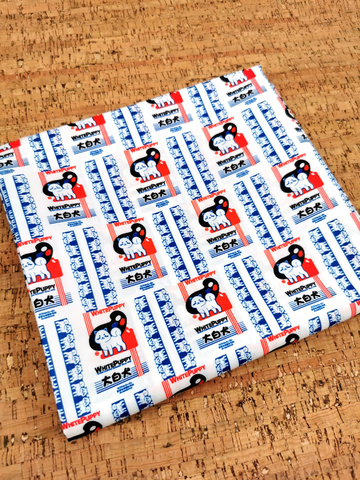 大白犬布料A款 White puppy