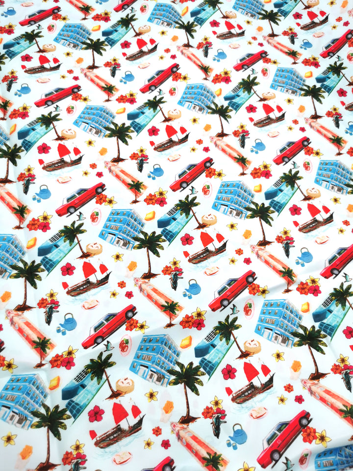 香港特色布 Hong Kong Theme