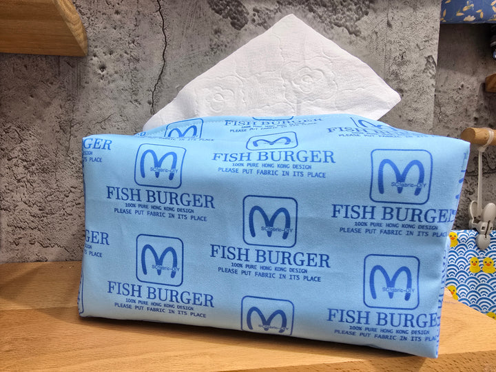 魚柳包紙巾套 fish burger tissue box